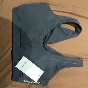 Whitney Simmons black sports bra - limited edition